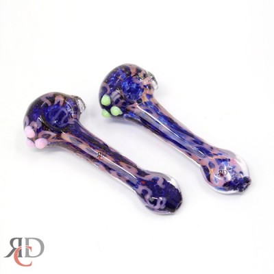 GLASS PIPE GOLD FUMED GP6592 1CT